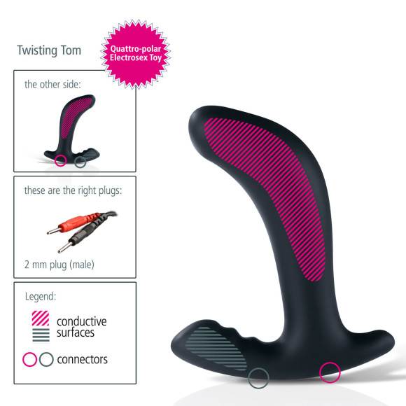 Насадка для электростимулятора Flexing Flavio - 13 см. Насадка для электростимулятора Flexing Flavio - 13 см.