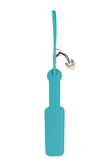 Голубой кожаный пэддл - 37 см. Голубой кожаный пэддл - 37 см.