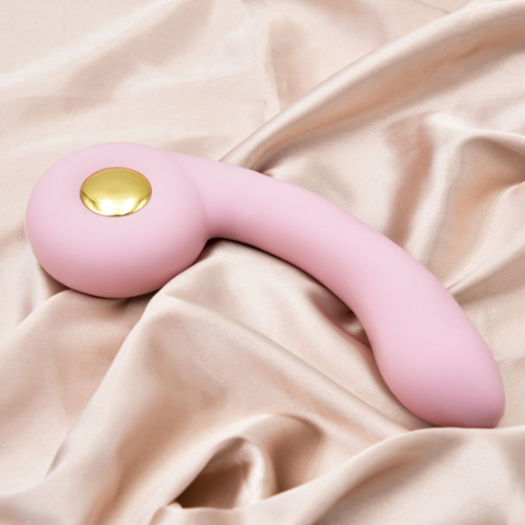 Розовый вибростимулятор точки G с нагревом Bendable Heating G-Spot Vibrator Розовый вибростимулятор точки G с нагревом Bendable Heating G-Spot Vibrator