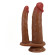 Анально-вагинальный фаллоимитатор Goran - 20 см. Анально-вагинальный фаллоимитатор Goran - 20 см.