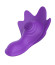 Фиолетовый вибратор в трусики с магнитным держателем Фиолетовый вибратор в трусики с магнитным держателем