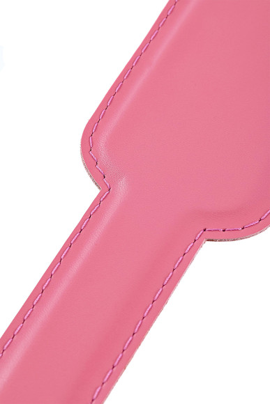 Розовый кожаный пэддл - 37 см. Розовый кожаный пэддл - 37 см.