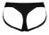 Черные трусики для насадок Heroine Lingerie Harness - size M