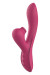 Розовый вибратор-кролик Dual G-Spot Vibe - 22,5 см.