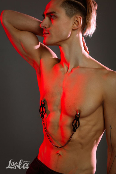 Зажимы на соски Darkside с цепочкой Зажимы на соски Darkside с цепочкой