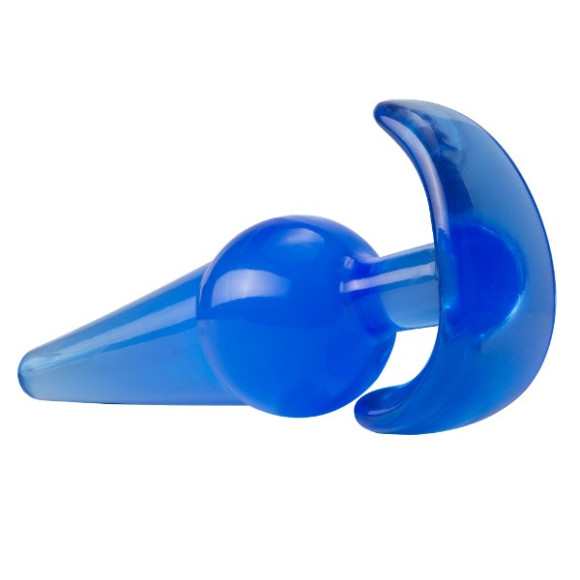 Синяя анальная пробка в форме якоря Large Anal Plug - 12,2 см. Синяя анальная пробка в форме якоря Large Anal Plug - 12,2 см.