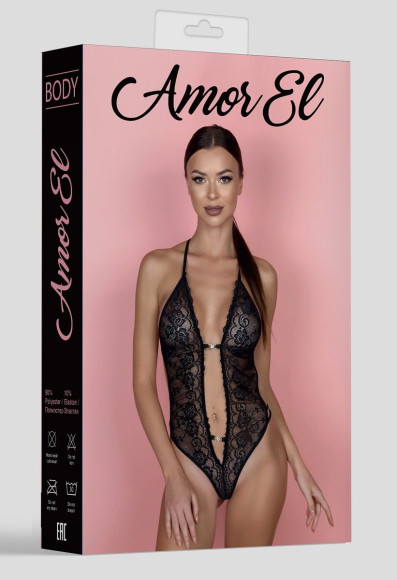 Чарующее боди с металлическими перемычками Чарующее боди с металлическими перемычками