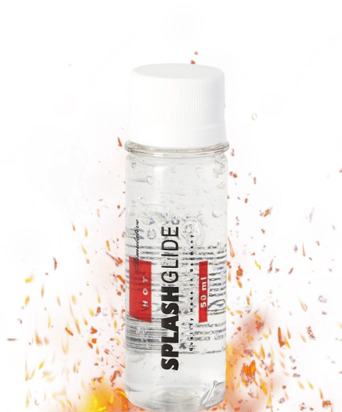 Возбуждающий лубрикант на водной основе Splashglide Hot Stimulative - 50 мл.