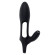 Черная насадка на пенис с вибрацией Nautilus Черная насадка на пенис с вибрацией Nautilus