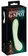 Люминесцентный вибратор для точки G Glow in the dark G-Spot - 17,9 см.