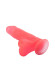 Податливый розовый фаллоимитатор на присоске - 19 см. Податливый розовый фаллоимитатор на присоске - 19 см.