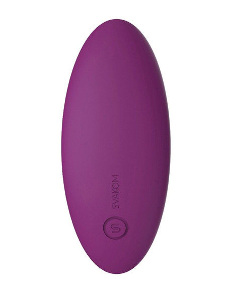 Фиолетовый клиторальный стимулятор Edeny с управлением через приложение Фиолетовый клиторальный стимулятор Edeny с управлением через приложение