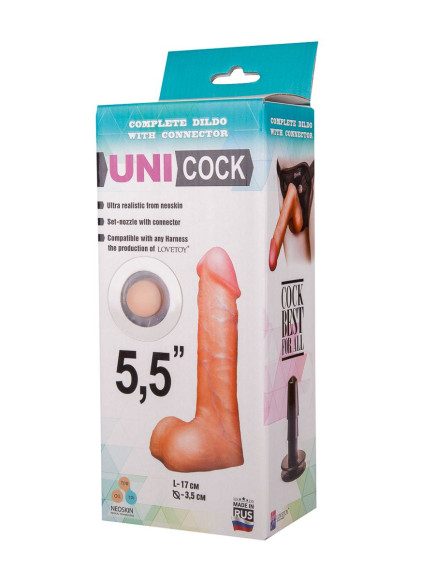 Фаллическая насадка Харнесс UNICOCK 5,5 - 18,5 см. Фаллическая насадка Харнесс UNICOCK 5,5 - 18,5 см.