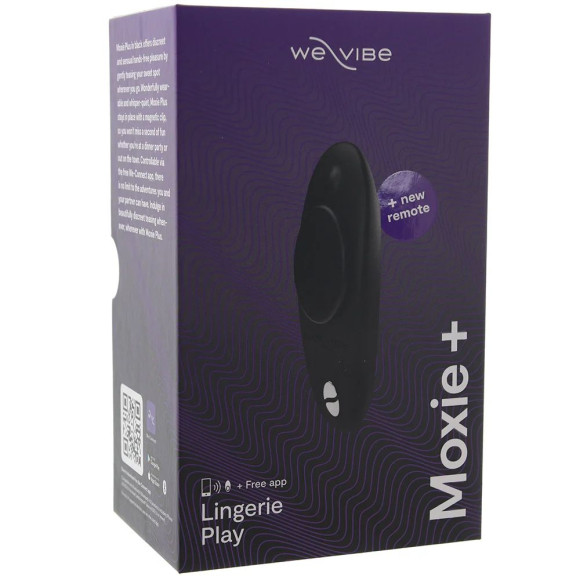 Черный вибратор We-Vibe Moxie+ Черный вибратор We-Vibe Moxie+