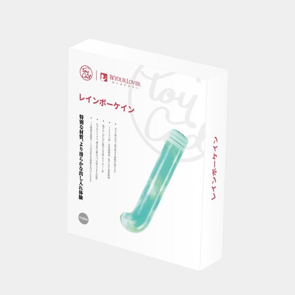 Зеленый компактный вибратор из стекла Magic Cane - 12 см. Зеленый компактный вибратор из стекла Magic Cane - 12 см.