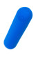 Синяя силиконовая перезаряжаемая вибропуля Nep - 8 см. Синяя силиконовая перезаряжаемая вибропуля Nep - 8 см.
