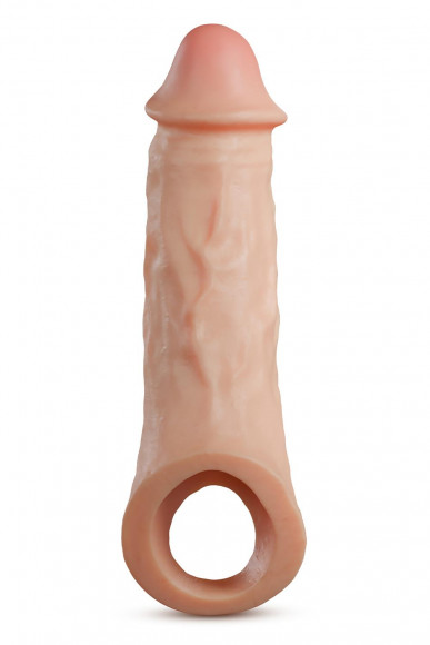 Телесная насадка-удлинитель Intrepid 9.25 Inch Realistic Penis Extender Sleeve - 23,5 см. Телесная насадка-удлинитель Intrepid 9.25 Inch Realistic Penis Extender Sleeve - 23,5 см.