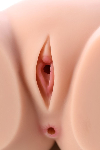 Мастурбатор-полуторс Cherry с вибрацией и двумя любовными тоннелями Мастурбатор-полуторс Cherry с вибрацией и двумя любовными тоннелями