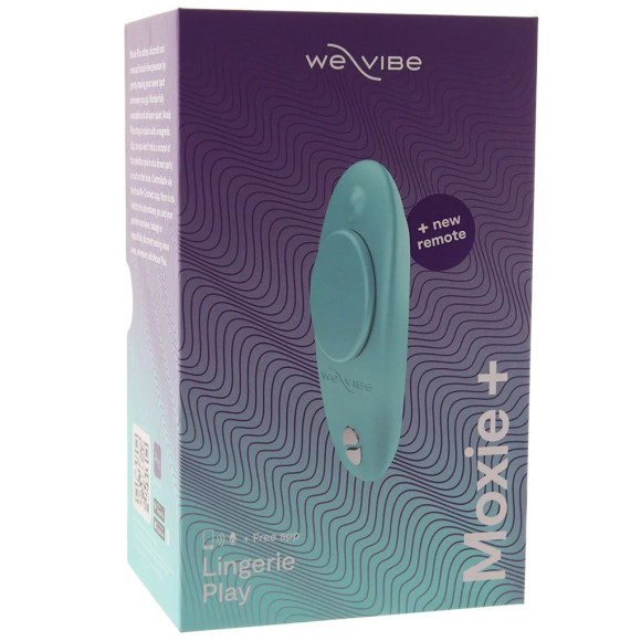 Аквамариновый вибратор We-Vibe Moxie+ Аквамариновый вибратор We-Vibe Moxie+