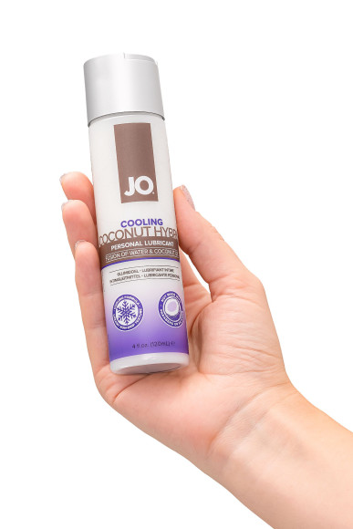 Водно-масляный лубрикант с охлаждающим эффектом JO Silicon free Hybrid Lubricant COOLING - 120 мл.