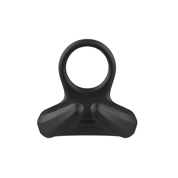 Черное эрекционное виброкольцо Cock Ring с пультом ДУ Черное эрекционное виброкольцо Cock Ring с пультом ДУ