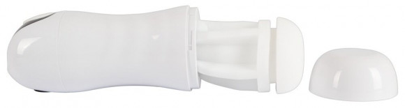 Белый мастурбатор Masturbator with 2 functions