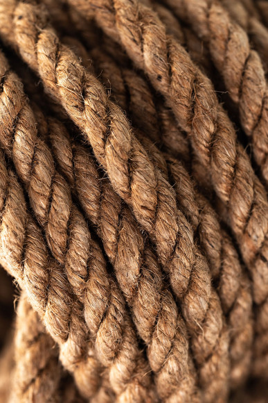 Джутовая веревка для шибари - 10 м. Джутовая веревка для шибари - 10 м.