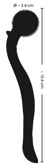 Черное колесо Вартенберга Micro Pinwheel - 13,4 см.