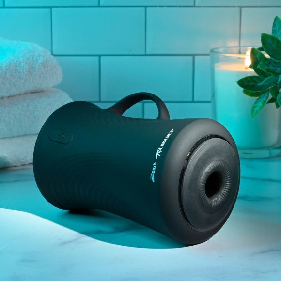 Черный вибромастурбатор с гироскопом Gyro Stroke Черный вибромастурбатор с гироскопом Gyro Stroke