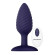 Синяя анальная пробка с вибрацией и пультом ДУ Wicked Twister - 12 см. Синяя анальная пробка с вибрацией и пультом ДУ Wicked Twister - 12 см.