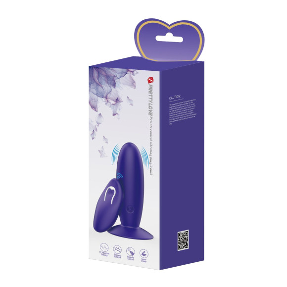 Фиолетовый анальный вибростимулятор Remote Control Vibrating Plug Youth - 11 см. Фиолетовый анальный вибростимулятор Remote Control Vibrating Plug Youth - 11 см.
