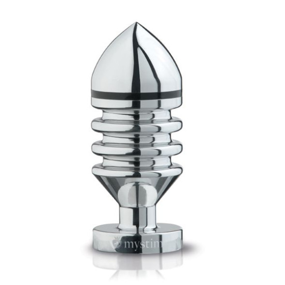 Металлическая анальная пробка Hector Helix Buttplug S - 10 см. Металлическая анальная пробка Hector Helix Buttplug S - 10 см.