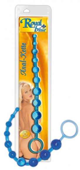 Голубые анальные бусы Royal blue Голубые анальные бусы Royal blue