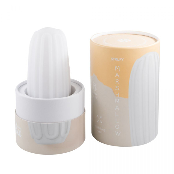 Белый мастурбатор Marshmallow Maxi Syrupy Белый мастурбатор Marshmallow Maxi Syrupy