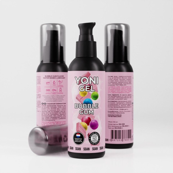 Лубрикант для орального секса SGAN со вкусом бабл-гам - 100 мл. Лубрикант для орального секса SGAN со вкусом бабл-гам - 100 мл.