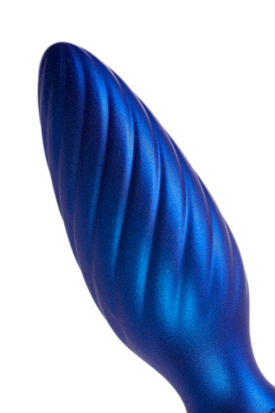 Синяя анальная вибровтулка Closs с управлением через приложение Синяя анальная вибровтулка Closs с управлением через приложение