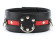 Черно-красный ошейник на пряжке Черно-красный ошейник на пряжке
