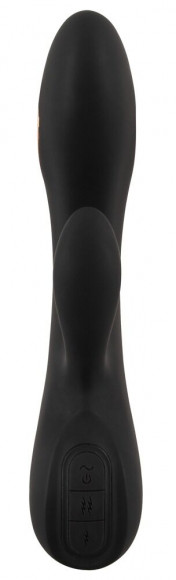 Черный вибратор-кролик с электростимуляцией E-Stim Rabbit Vibrator - 20,5 см. Черный вибратор-кролик с электростимуляцией E-Stim Rabbit Vibrator - 20,5 см.