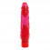 Красный вибратор-реалистик VIBRATOR JAMMY JELLY MUST RED - 16,5 см. 