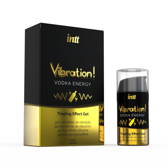 Жидкий интимный гель с эффектом вибрации Vibration! Vodka Energy - 15 мл. Жидкий интимный гель с эффектом вибрации Vibration! Vodka Energy - 15 мл.