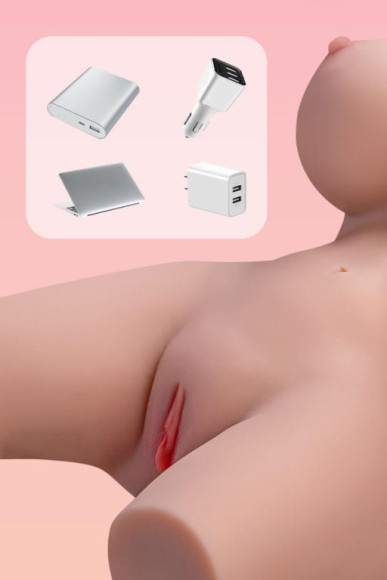 Мастурбатор-торс Frieda с функцией вибрации Мастурбатор-торс Frieda с функцией вибрации