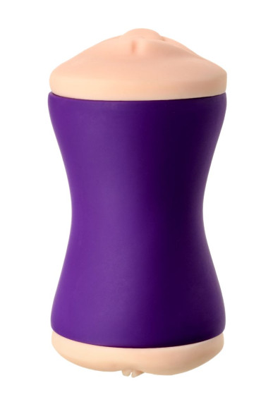 Двухсторонний мастурбатор JOS YARA в фиолетовой колбе Двухсторонний мастурбатор JOS YARA в фиолетовой колбе