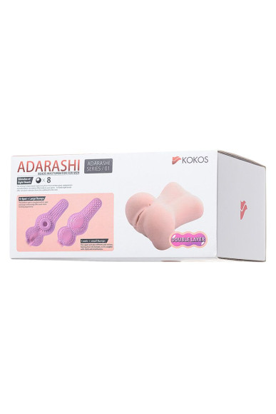 Вагина с двойным слоем материала Adarashi 1 без вибрации Вагина с двойным слоем материала Adarashi 1 без вибрации