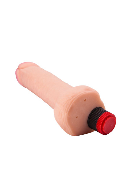 Реалистичный по форме и на ощупь вибратор - 27,2 см. Реалистичный по форме и на ощупь вибратор - 27,2 см.