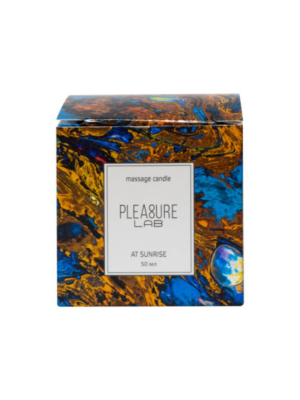 Массажная свеча At Sunrise со сладким ароматом какао - 50 мл. Массажная свеча At Sunrise со сладким ароматом какао - 50 мл.