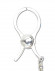 Металические зажимы на соски NIPPLE C-CLAMPS с цепью