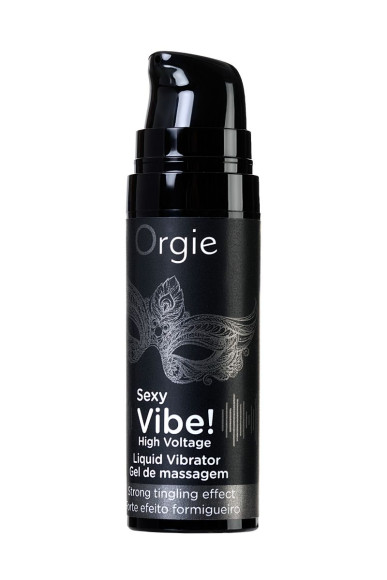 Гель для массажа ORGIE Sexy Vibe High Voltage с эффектом вибрации - 15 мл. Гель для массажа ORGIE Sexy Vibe High Voltage с эффектом вибрации - 15 мл.