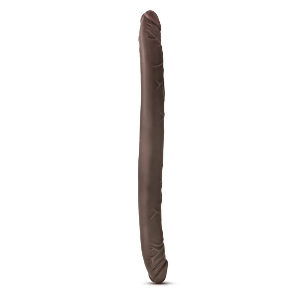 Коричневый двусторонний фаллоимитатор Chocolate 16-Inch Long Dildo - 41,5 см. Коричневый двусторонний фаллоимитатор Chocolate 16-Inch Long Dildo - 41,5 см.