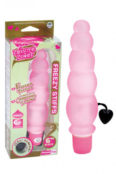 Розовый гелевый вибратор - 15,2 см. Розовый гелевый вибратор - 15,2 см.