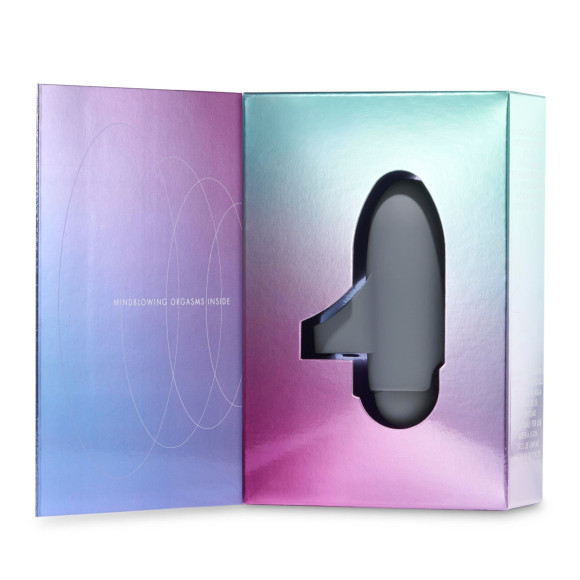 Серая вибронасадка на палец Better Than Your Ex Серая вибронасадка на палец Better Than Your Ex